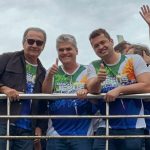 Malafaia recepciona Washington Reis na Marcha para Jesus um dia
