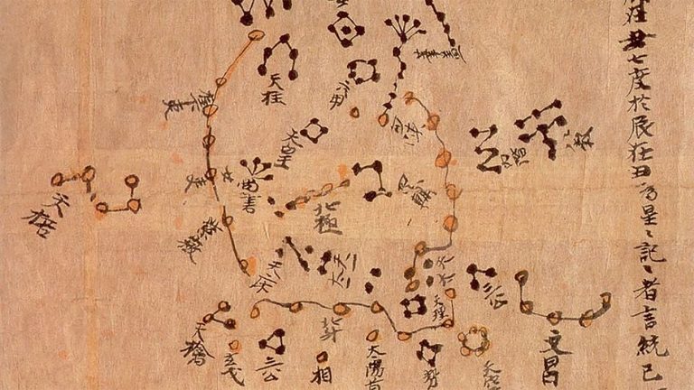 Mapa estelar descoberto na China pode ter 2,3 mil anos