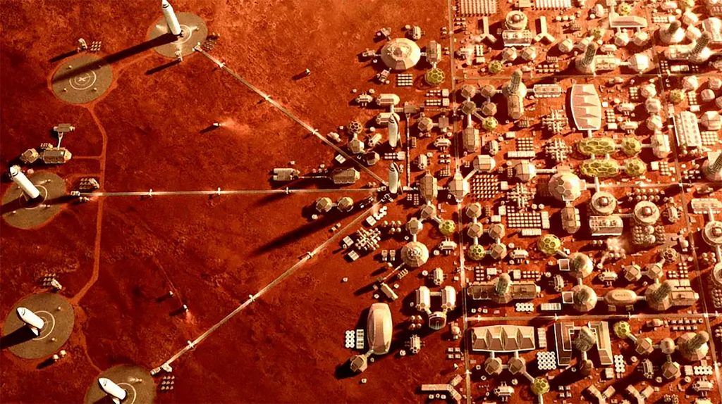 Marte pode ganhar uma cidade – segundo os planos de