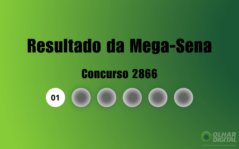 Mega-Sena 2866: veja resultado de hoje, quinta-feira (22)