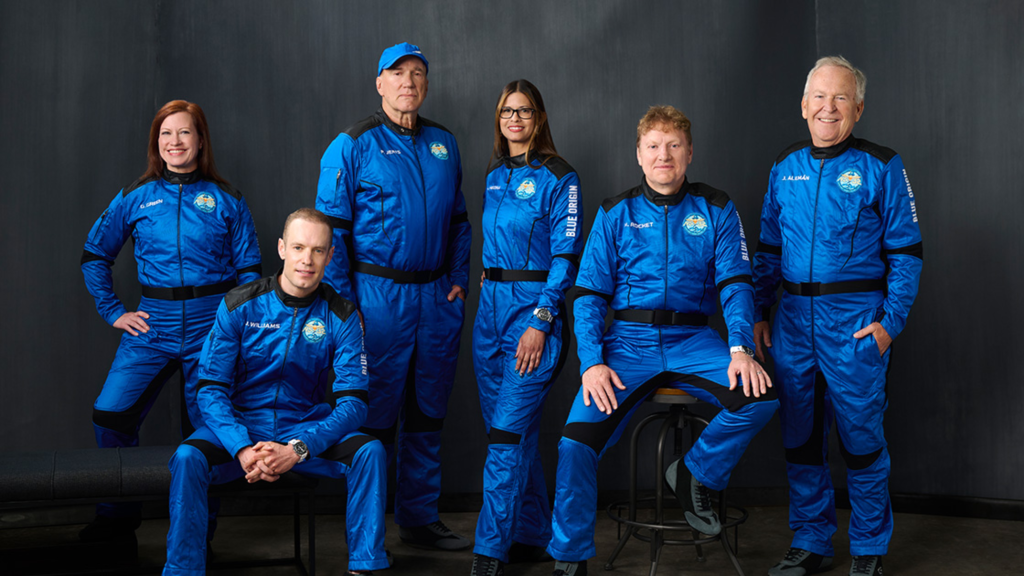 Nave New Shepard da Blue Origin lança com sucesso seis