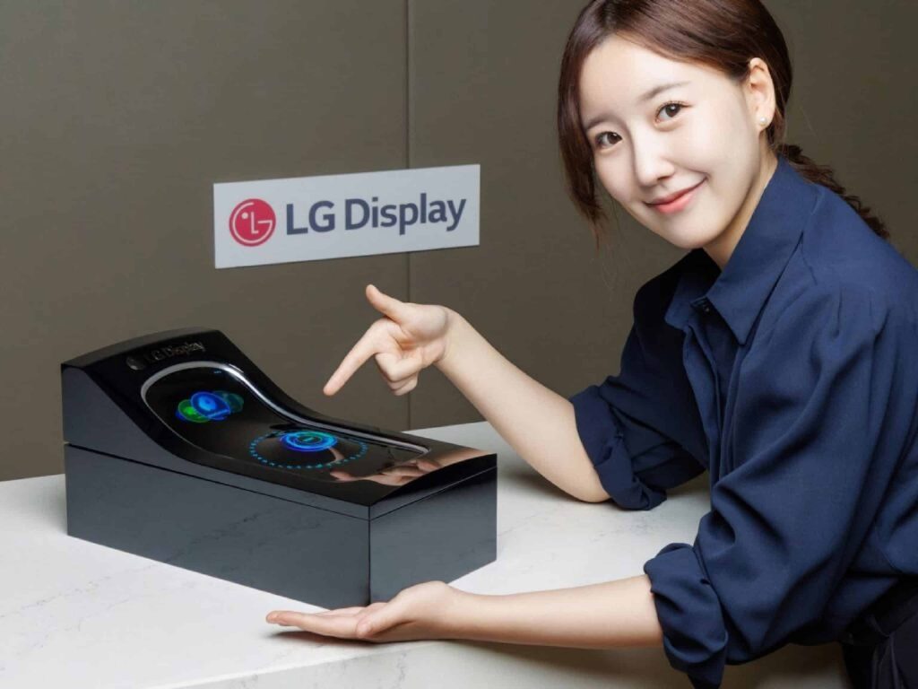 Nova tecnologia da LG: se você tocar na tela, surge