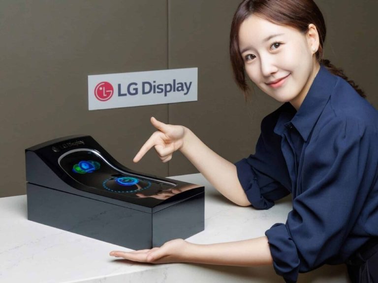 Nova tecnologia da LG: se você tocar na tela, surge