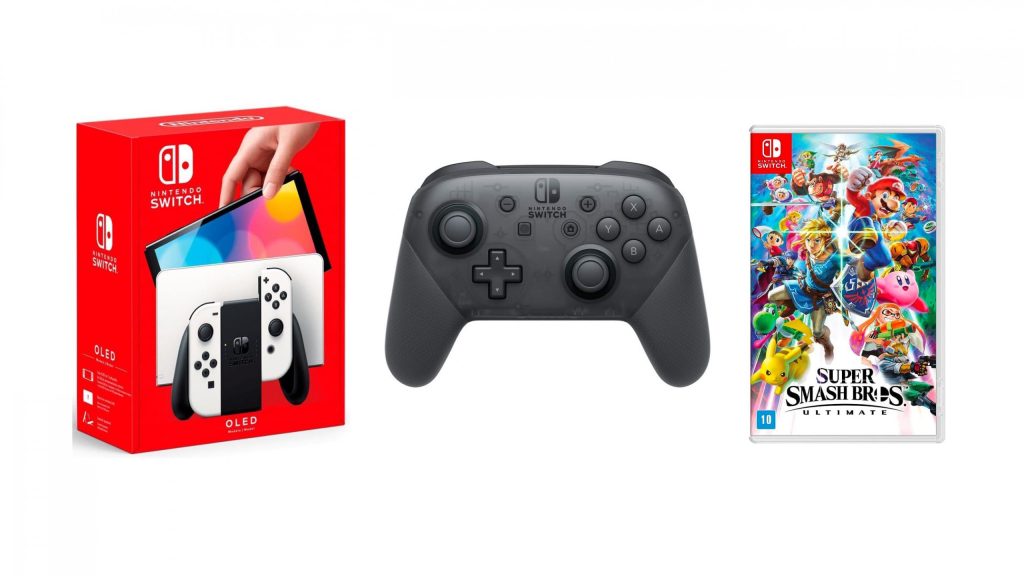 Ofertas do dia: jogos, consoles e acessórios Nintendo Switch com