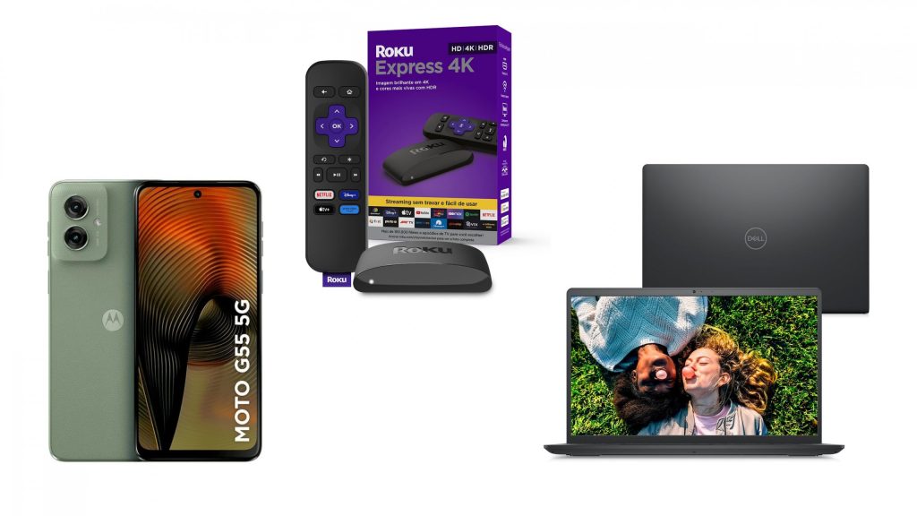 Ofertas do dia: notebook, TV, smartphone e mais com até