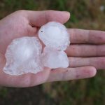 Por que o granizo está ficando maior?