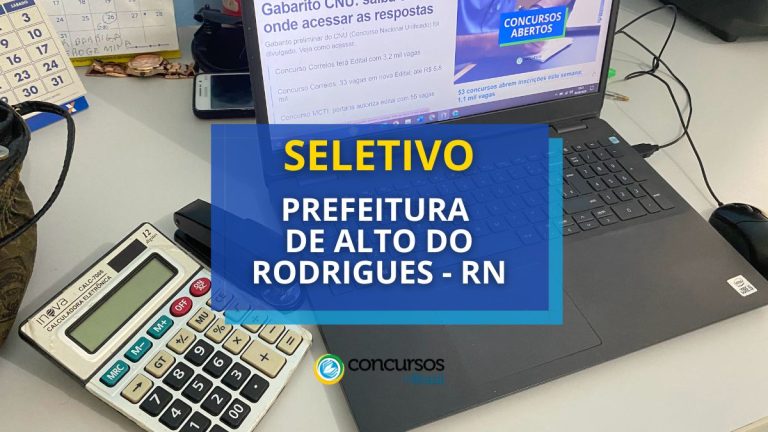 Prefeitura de Alto do Rodrigues – RN: seleção do Brasil