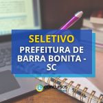 Prefeitura de Barra Bonita – SC abre novas vagas; até