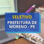 Prefeitura de Moreno - PE abre diversas vagas em novo