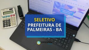 Prefeitura de Palmeiras - BA abre seletivo REDA com 62