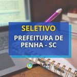 Prefeitura de Penha - SC lança 2 editais de processo