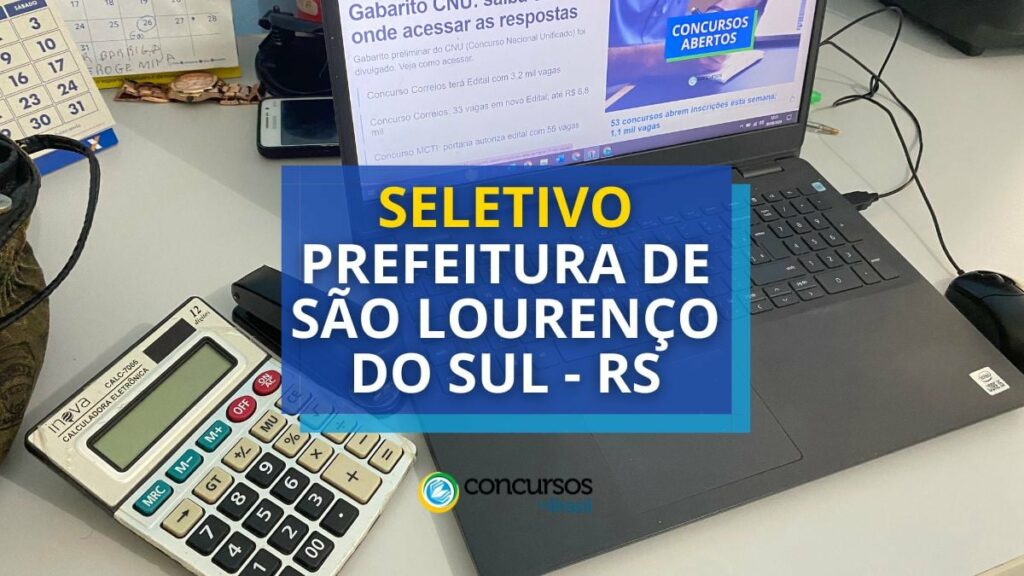Prefeitura de São Lourenço do Sul – RS abre processo