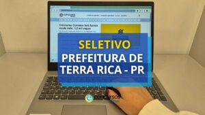 Prefeitura de Terra Rica - PR: até R$ 4,8 mil