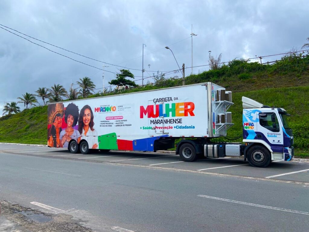 Projeto Carreta da Mulher Maranhense oferece atendimentos gratuitos em inúmeros