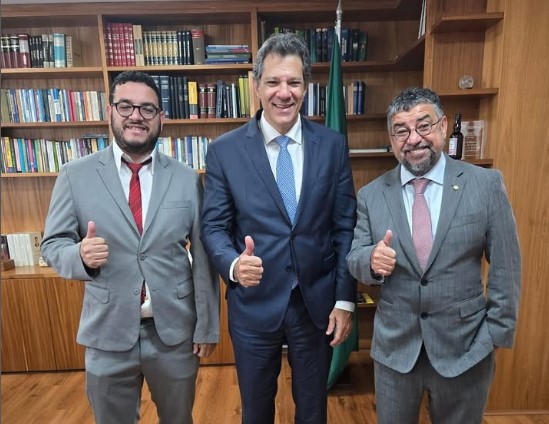 Quaquá se reúne com Haddad para tratar de parceria para