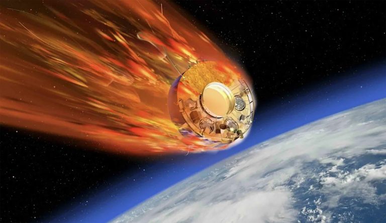 Que horas a espaçonave soviética Kosmos 482 vai cair na
