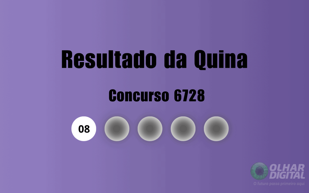 Quina 6728: veja resultado de hoje, terça-feira (13)