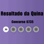Quina 6735: veja resultado de hoje, quarta-feira (21)