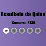Quina 6739: veja resultado de hoje, segunda-feira (26)