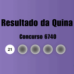 Quina 6740: veja resultado de hoje, terça-feira (27)