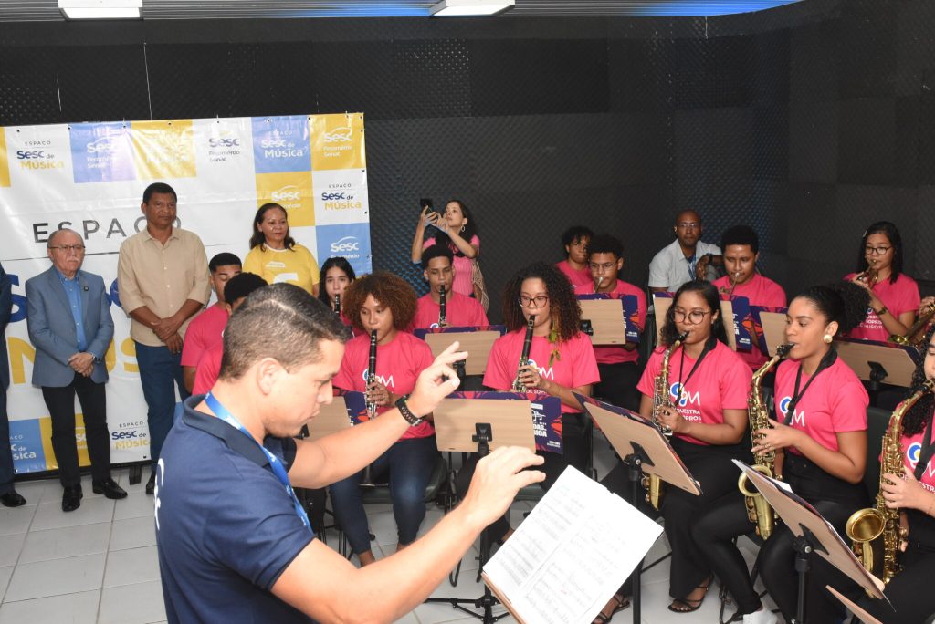 Sesc inaugurou o Espaço Sesc de Música no centro da