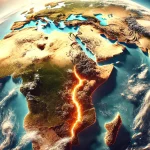 Superpluma subterrânea profunda pode estar rachando o solo da África