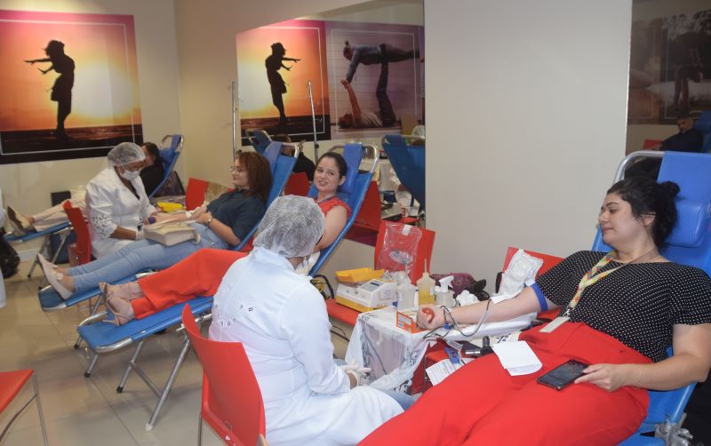 Ação de doação de sangue acontece no Rio Anil e