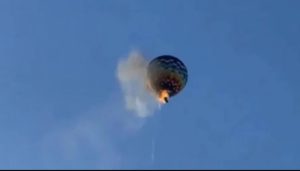 Acidente em Santa Catarina: como um balão voa?