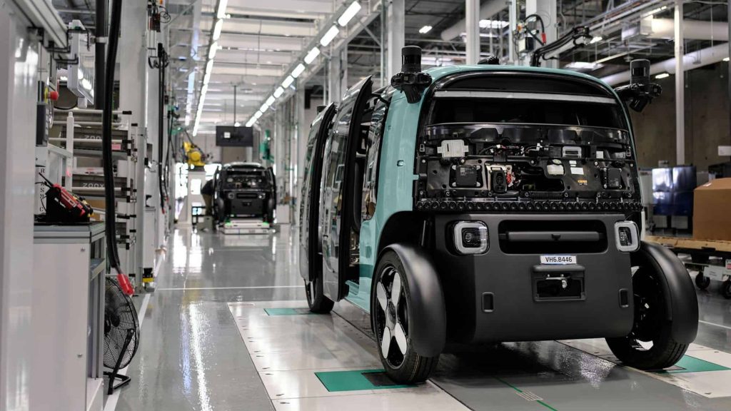Amazon acelera produção de robotáxis e se prepara para estreia