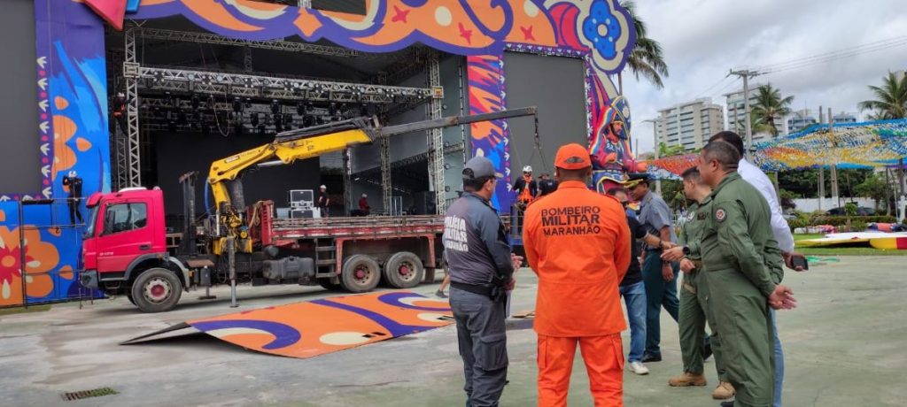 Arraial do Ipem e Parque Folclórico recebem vistoria técnica do