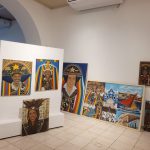 Artista visual Djalma Raposo apresenta telas com as manifestações folclóricas