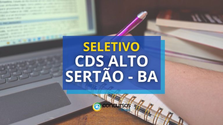 CDS Alto Sertão – BA divulga nova oportunidade para nível