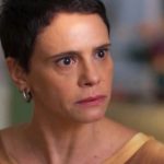Celina cai em armação de Odete