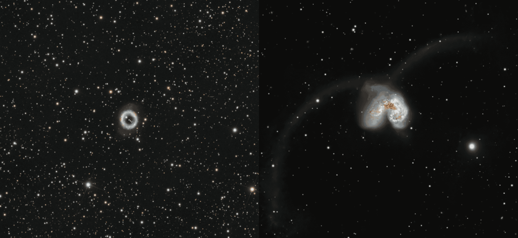 Cereal matinal e colisão galáctica nas Imagens Astronômicas da Semana
