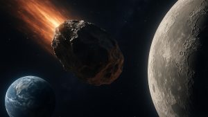 Chance de asteroide 2024 YR4 colidir com a Lua aumentou.