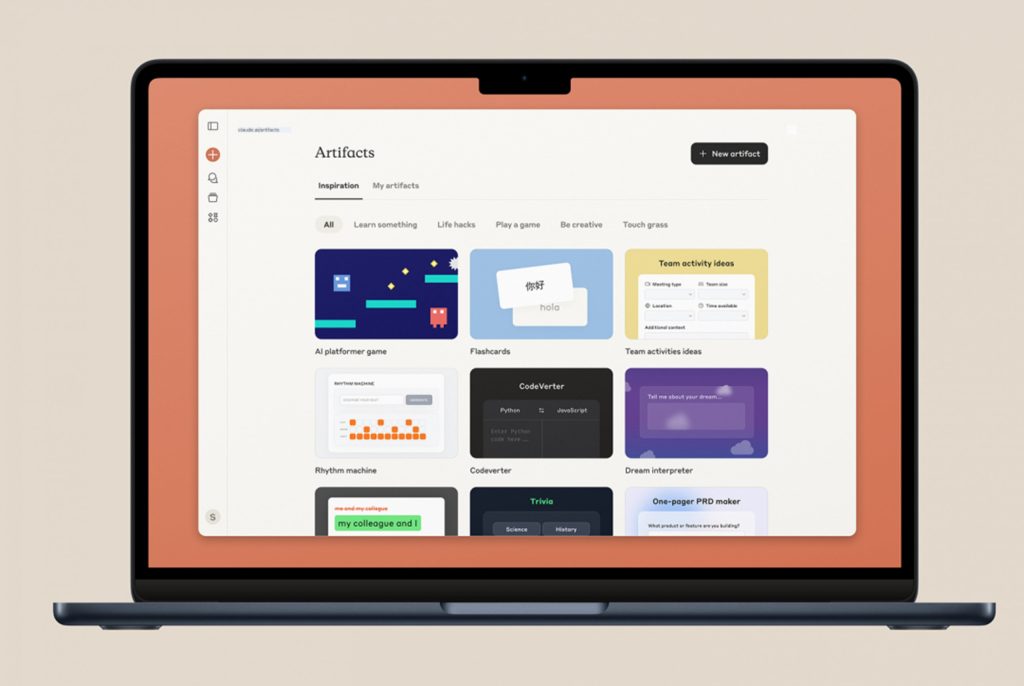 Claude: agora, dá para criar e testar aplicativos sem sair