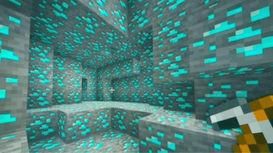 Como encontrar diamantes no game Minecraft