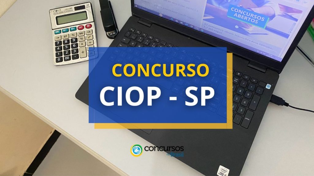 Concurso CIOP - SP: edital publicado com mais de 60
