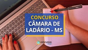 Concurso Câmara de Ladário - MS: iniciais de até R$