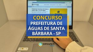 Concurso Prefeitura de Águas de Santa Bárbara