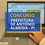 Concurso Prefeitura de Antônio Almeida