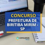 Concurso Prefeitura de Biritiba Mirim