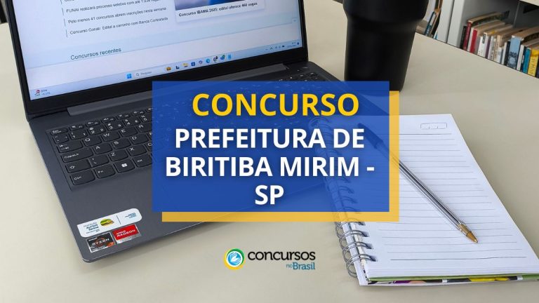 Concurso Prefeitura de Biritiba Mirim