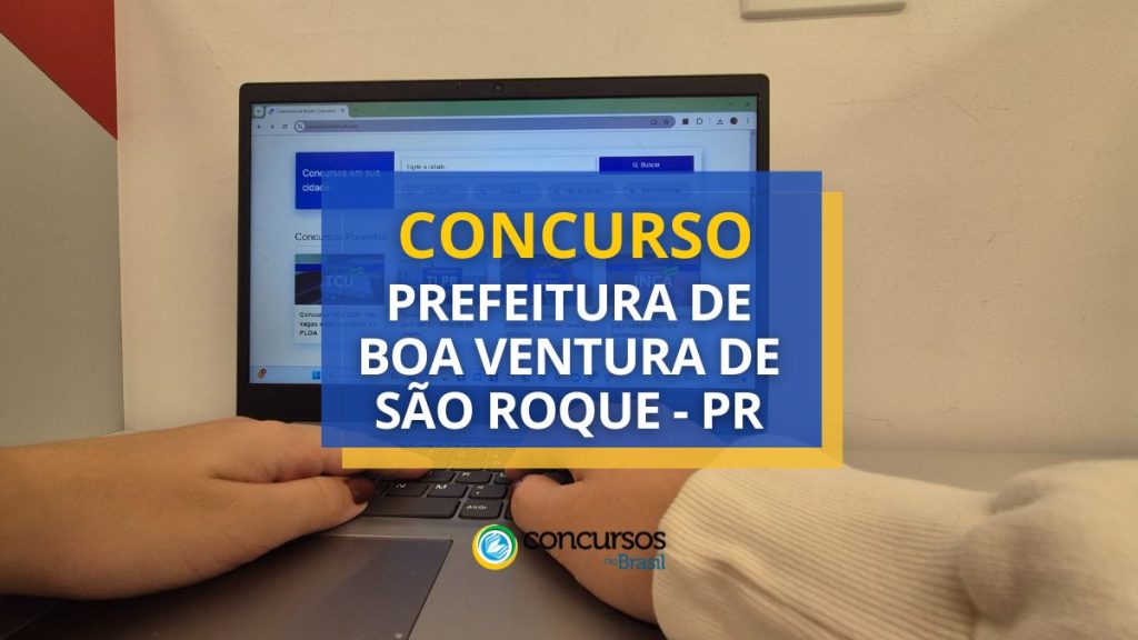 Concurso Prefeitura de Boa Ventura de São Roque