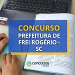 Concurso Prefeitura de Frei Rogério