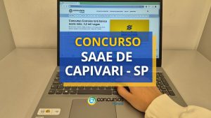 Concurso SAAE de Capivari - SP paga até R$ 12,6