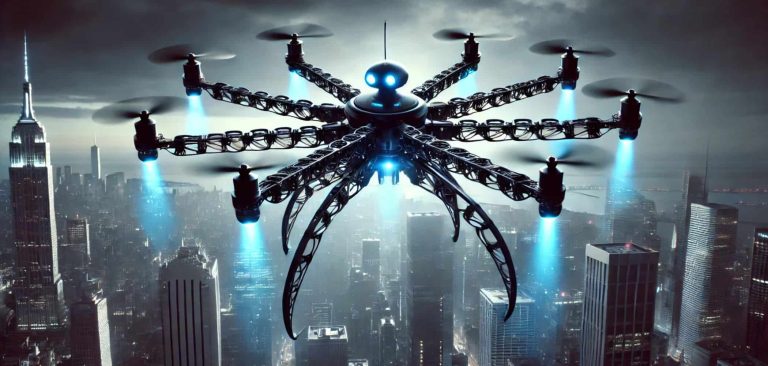 Conheça o drone japonês que “digievoluiu” de dragão para aranha