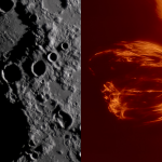Crateras gigantes e fúria solar nas Imagens Astronômicas da Semana