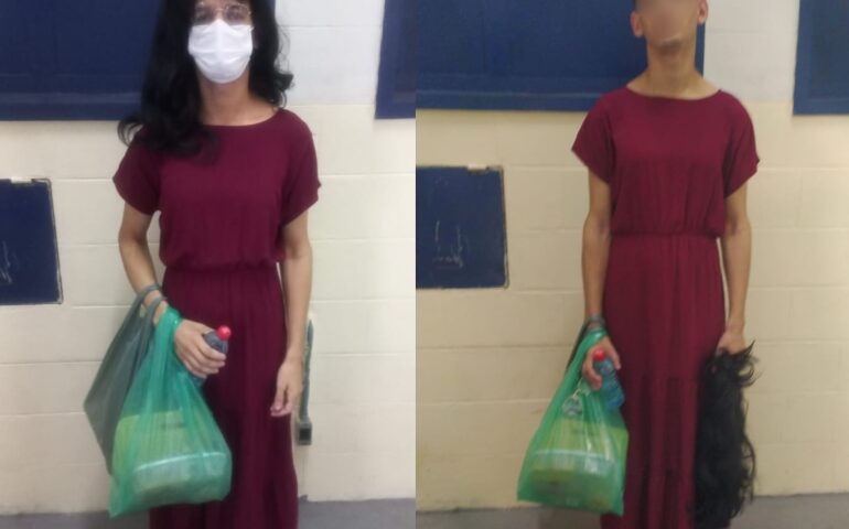 Detento tenta escapar disfarçado de mulher em penitenciária de São