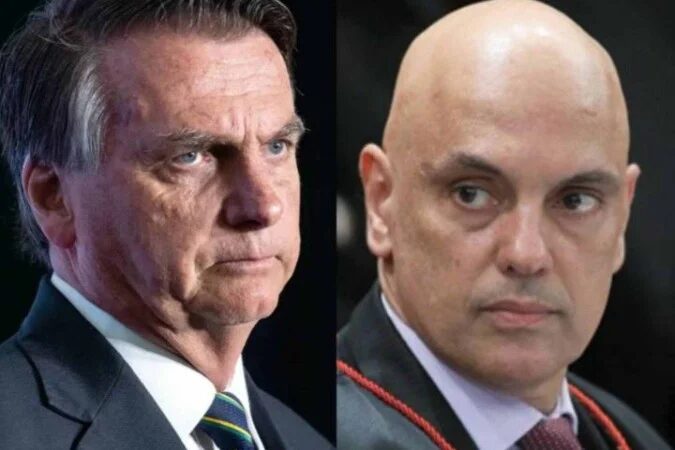 Em interrogatório no STF, Bolsonaro frente a frente com Moraes